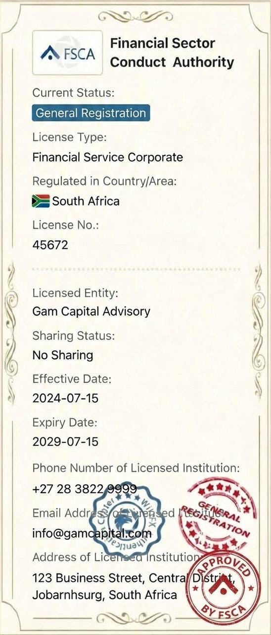 FSCA Financial Services Licence